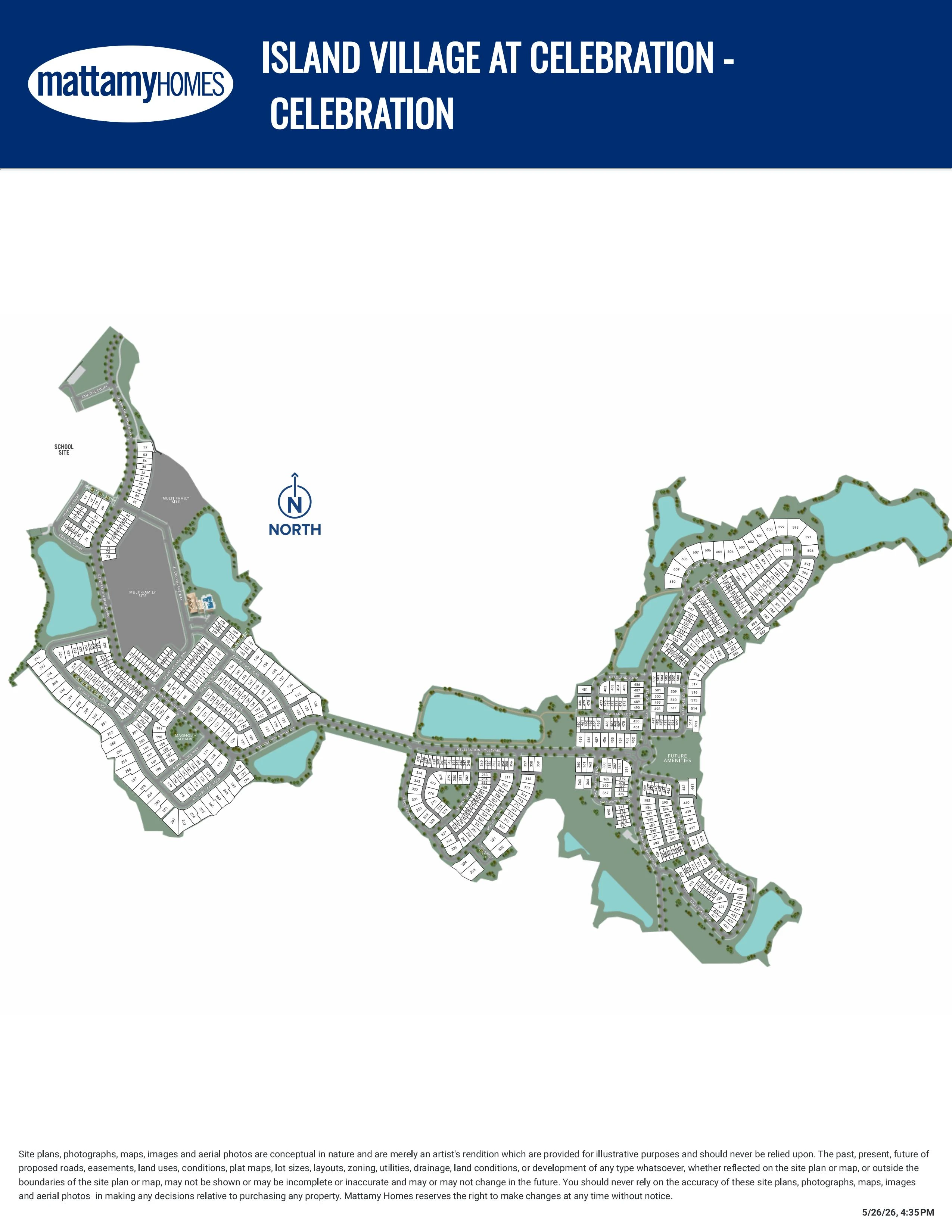 Island Village Site Plan
